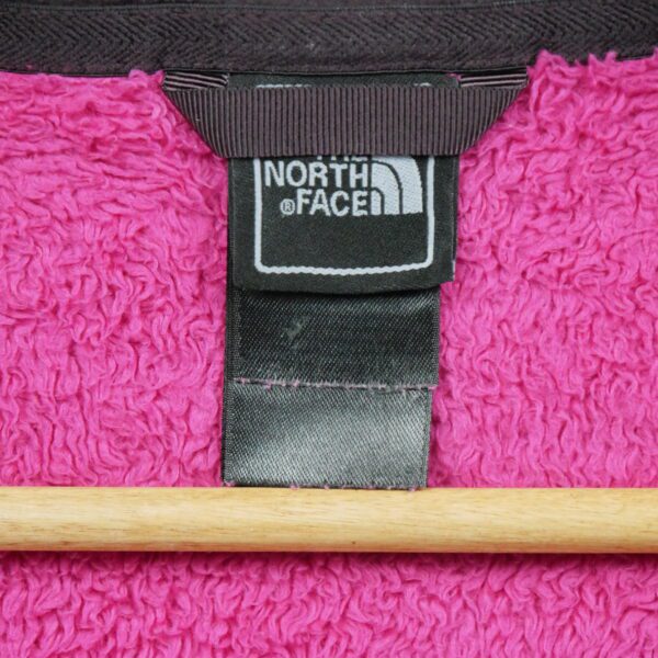 Veste polaires femme manches longues rose The North Face Col Montant