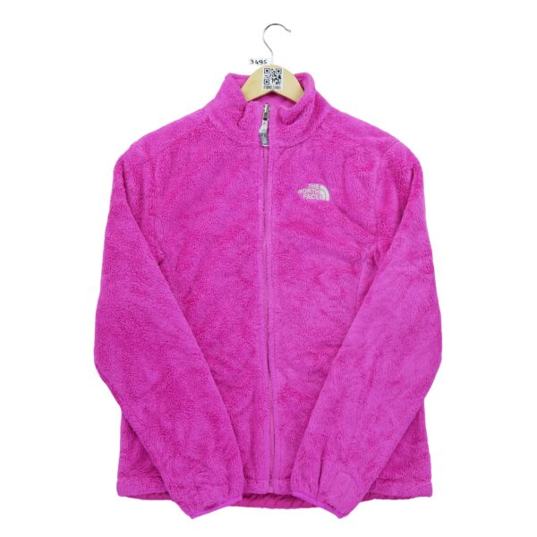 Veste polaires femme manches longues rose The North Face Col Montant