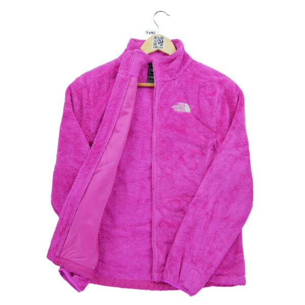 Veste polaires femme manches longues rose The North Face Col Montant