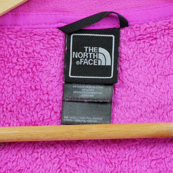 Veste polaires femme manches longues rose The North Face Col Montant