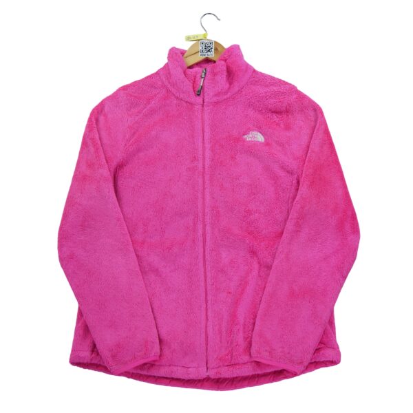 Veste polaires femme manches longues rose The North Face Col Montant