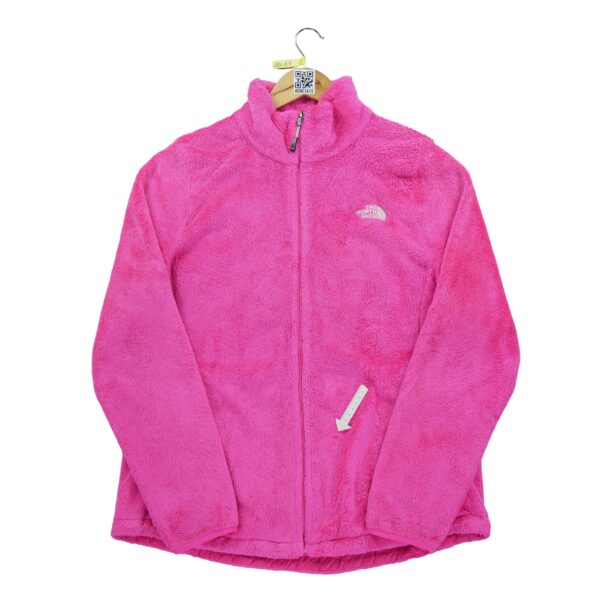 Veste polaires femme manches longues rose The North Face Col Montant