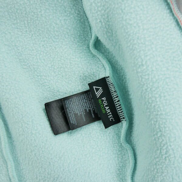 Veste polaires femme manches longues turquoise The North Face Col Montant