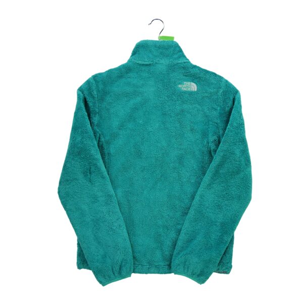 Veste polaires femme manches longues turquoise The North Face Col Montant