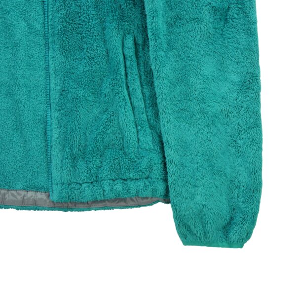 Veste polaires femme manches longues turquoise The North Face Col Montant