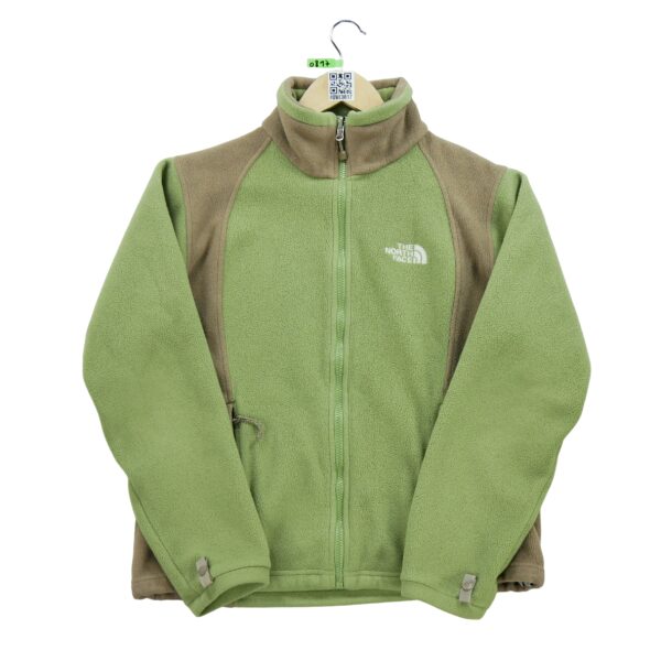 Veste polaires femme manches longues vert The North Face Col Montant