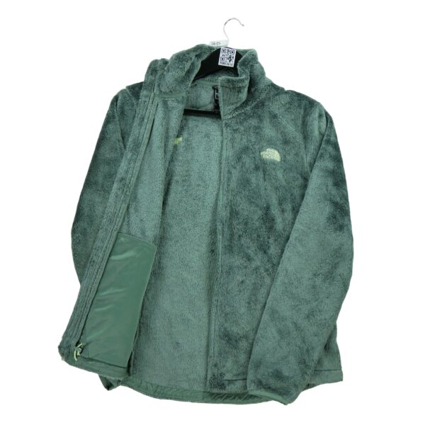 Veste polaires femme manches longues vert The North Face Col Montant