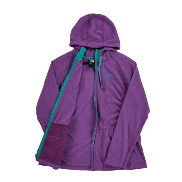 Veste polaires femme manches longues violet The North Face Col Montant