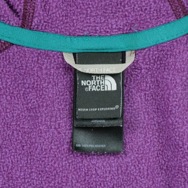 Veste polaires femme manches longues violet The North Face Col Montant