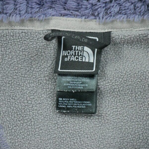 Veste polaires femme manches longues violet The North Face Col Montant