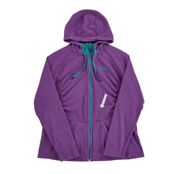 Veste polaires femme manches longues violet The North Face Col Montant