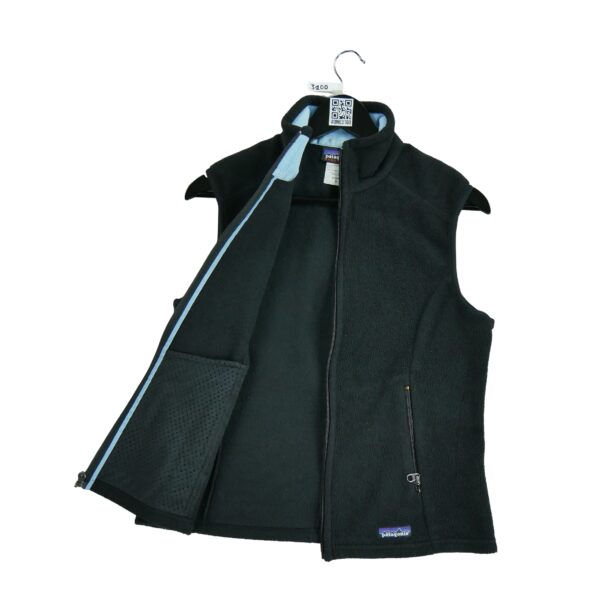 Veste polaires femme sans manches noir Patagonia Col Montant