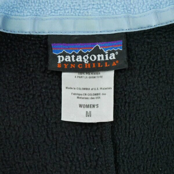 Veste polaires femme sans manches noir Patagonia Col Montant