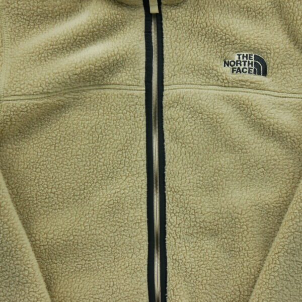 Veste polaires homme manches longues beige The North Face Col Montant
