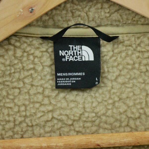 Veste polaires homme manches longues beige The North Face Col Montant