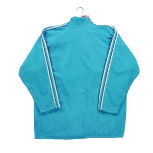 Veste polaires homme manches longues bleu Adidas Col Montant
