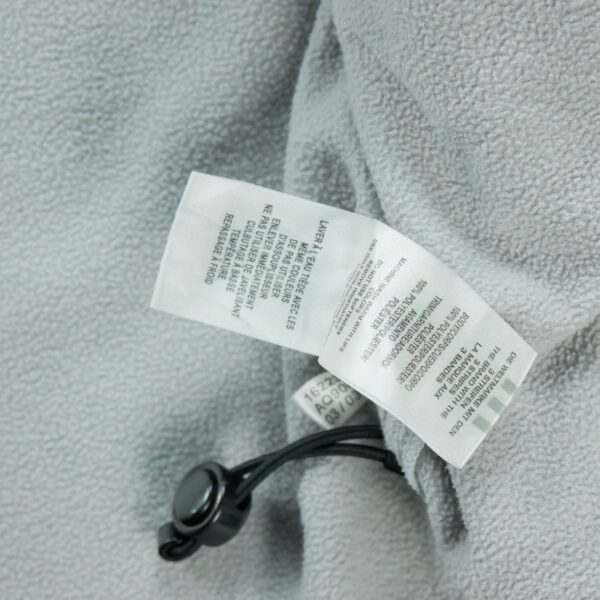 Veste polaires homme manches longues gris Adidas Col Montant