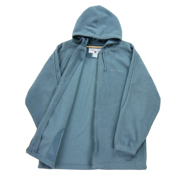 Veste polaires homme manches longues gris Champion Col Rond