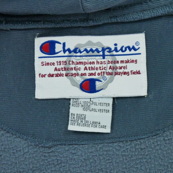 Veste polaires homme manches longues gris Champion Col Rond