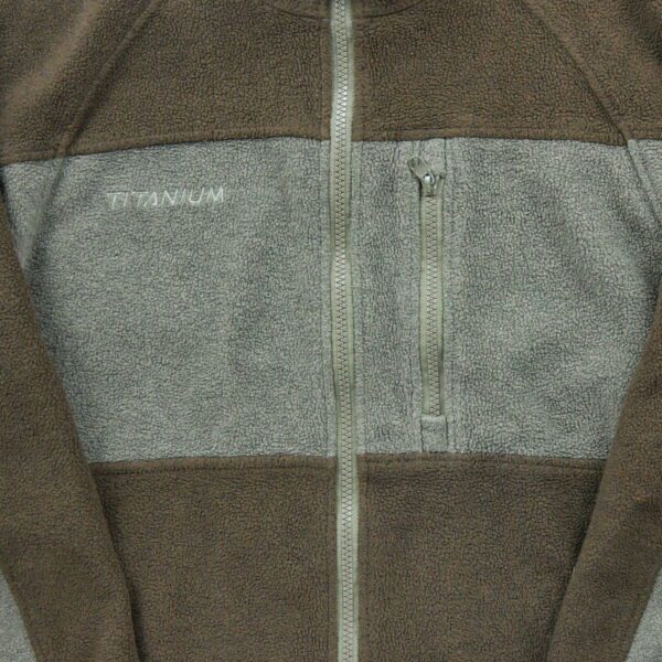 Veste polaires homme manches longues gris Columbia Col Montant QWE1361