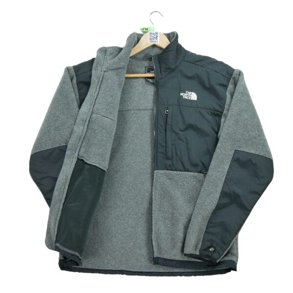 Veste polaires homme manches longues gris The North Face Col Montant