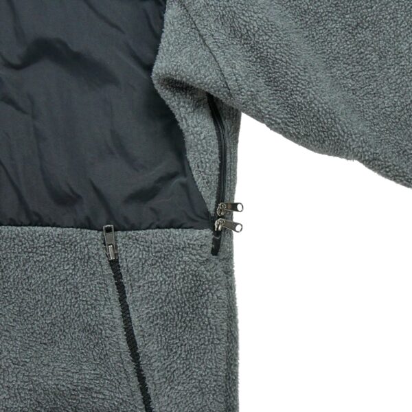 Veste polaires homme manches longues gris The North Face Col Montant