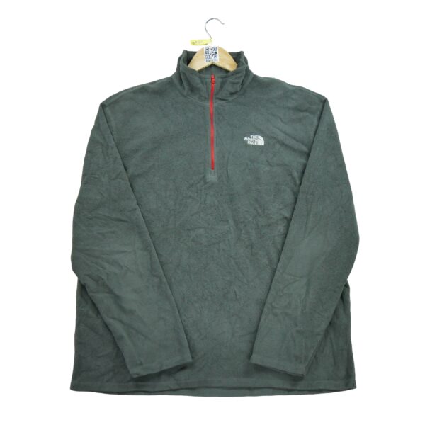 Veste polaires homme manches longues gris The North Face Col Montant