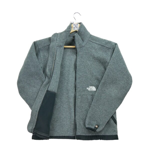 Veste polaires homme manches longues gris The North Face Col Montant