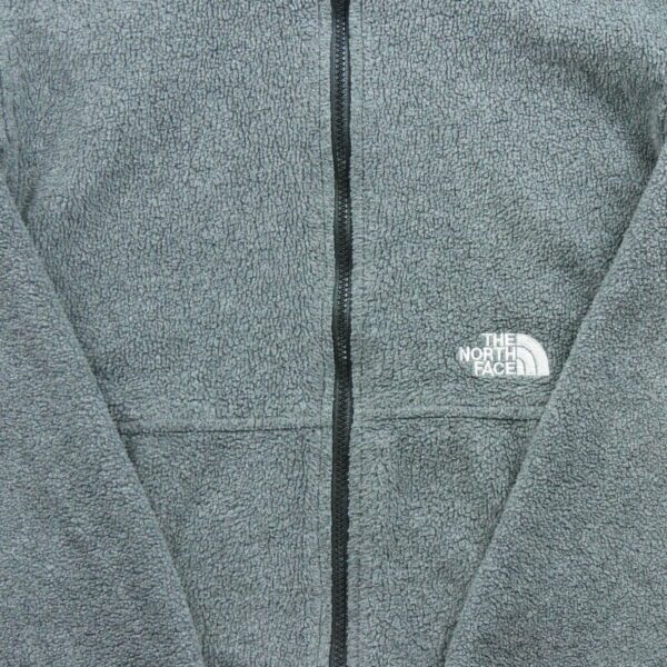 Veste polaires homme manches longues gris The North Face Col Montant