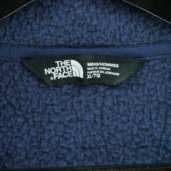 Veste polaires homme manches longues marine The North Face Motif chine Col Montant
