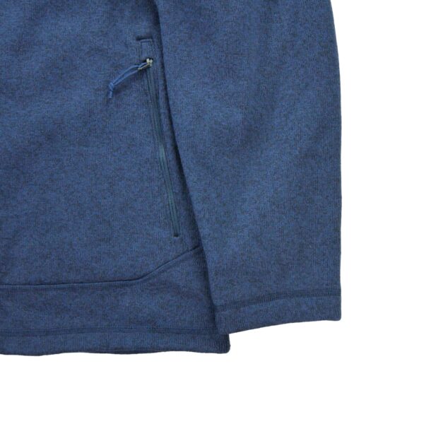 Veste polaires homme manches longues marine The North Face Motif chine Col Montant