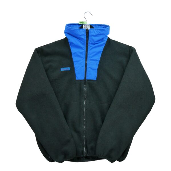 Veste polaires homme manches longues noir Columbia Col Montant