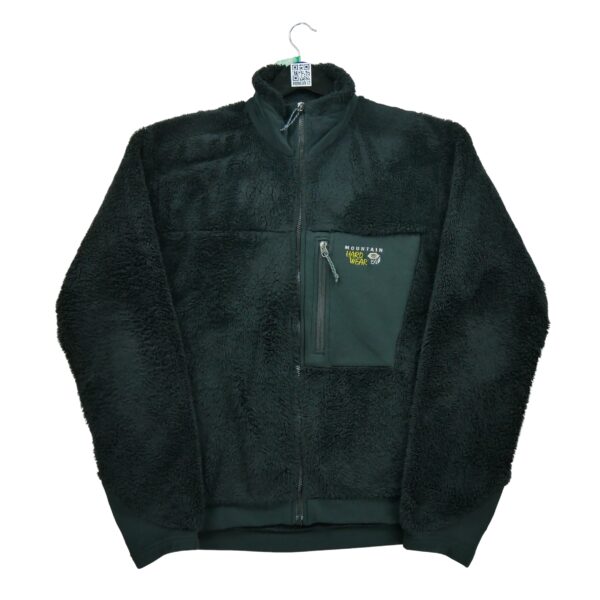 Veste polaires homme manches longues noir Mountain Hardwear Col Montant