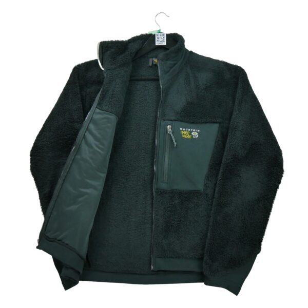Veste polaires homme manches longues noir Mountain Hardwear Col Montant