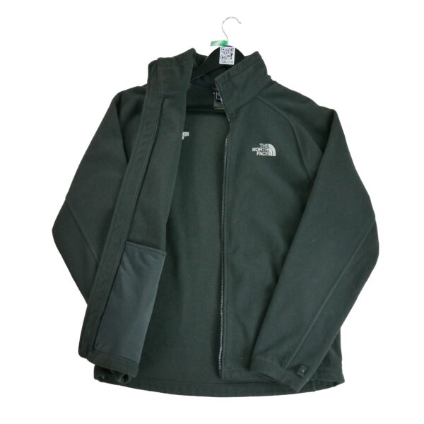 Veste polaires homme manches longues noir The North Face Col Montant