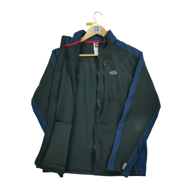 Veste polaires homme manches longues noir The North Face Col Montant