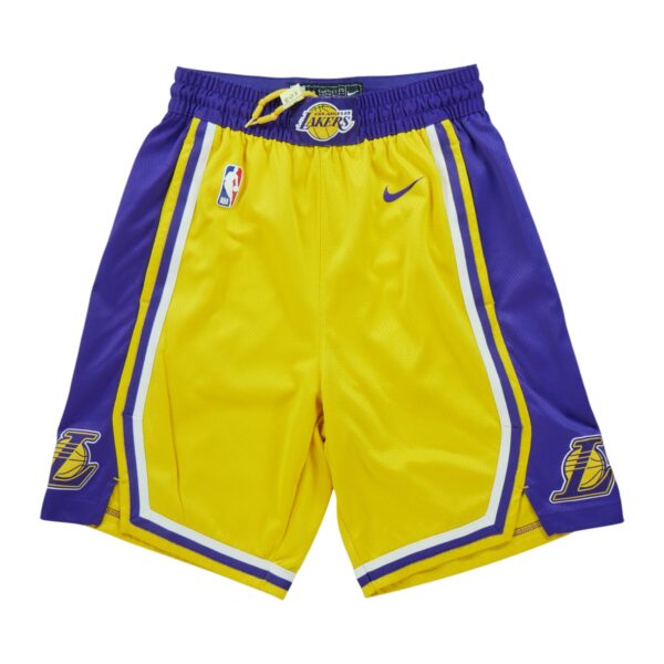 Short Homme NBA Los Angeles Lakers Jaune