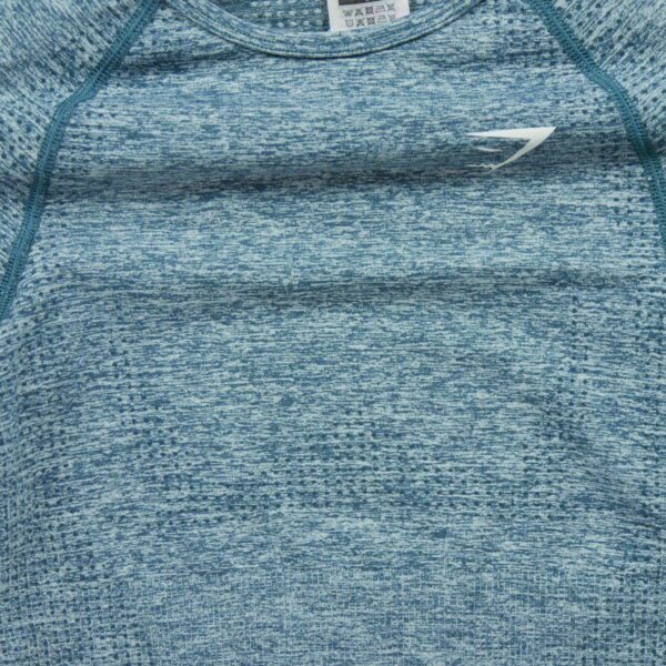 T-shirt Femme  Fitness Yoga Gris – Image 3