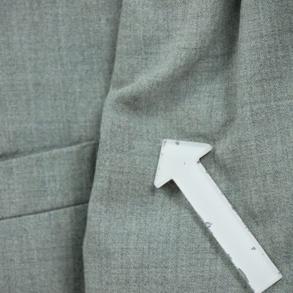Blazer homme manches longues gris Dior