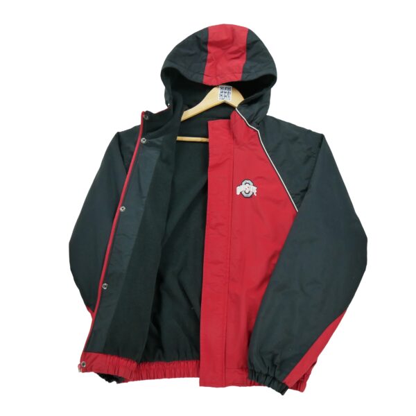 Blouson homme manches longues rouge NCAA Col Montant Equipe Ohio State