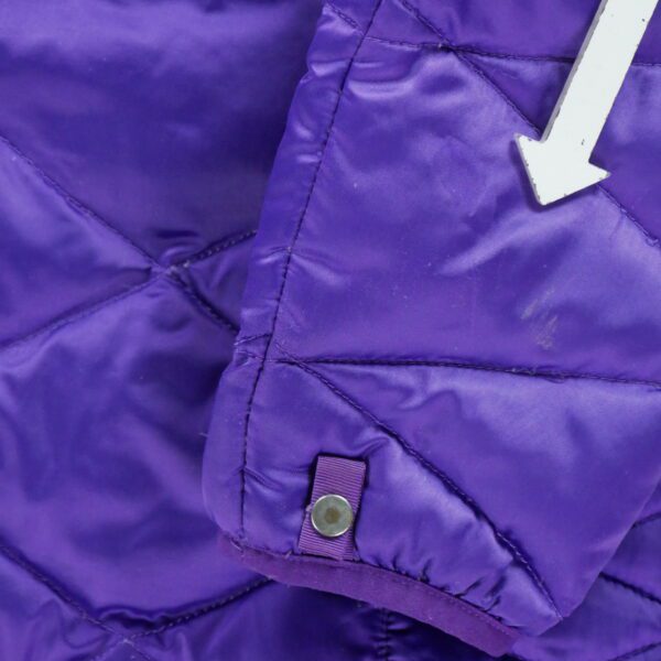 Doudoune enfant manches longues violet The North Face Col Montant