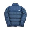 Doudoune homme manches longues marine The North Face Col Montant