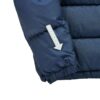 Doudoune homme manches longues marine The North Face Col Montant