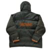 Doudoune homme manches longues marron NFL Col Montant Equipe Cleveland Browns