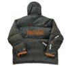 Doudoune homme manches longues marron NFL Col Montant Equipe Cleveland Browns