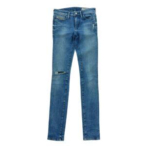 Jean coupe skinny femme bleu clair Diesel