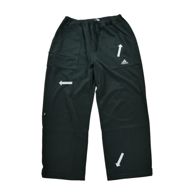 Jogging homme noir Adidas