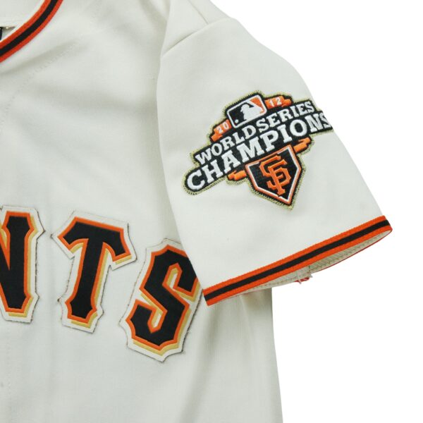 Maillot manches courtes enfant beige Majestic Equipe San Francisco Giants