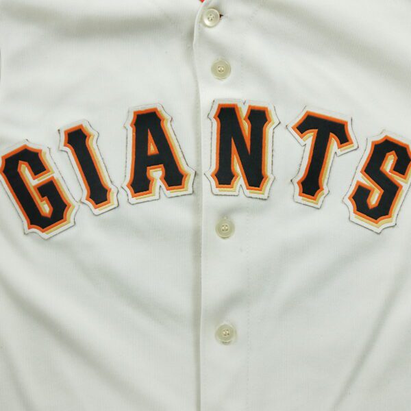 Maillot manches courtes enfant beige Majestic Equipe San Francisco Giants