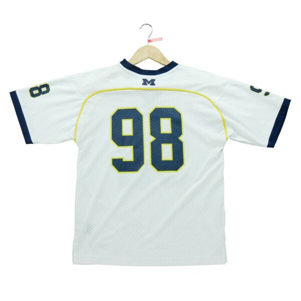 Maillot manches courtes enfant blanc Adidas Equipe Michigan